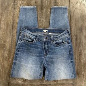 J. Crew Women's Blue Skinny Jeans